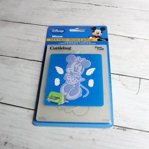 Disney Minnie Mouse Embossing Folder Metal Cutting Die Cut Cuddlebug Set